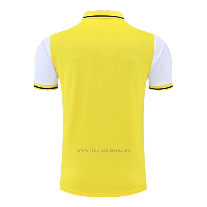 Camiseta Polo del Borussia Dortmund 2022-2023 Amarillo y Blanco